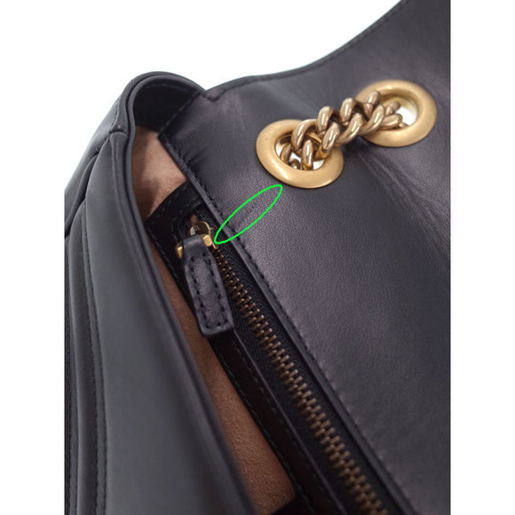 Gucci GG Marmont Quilted Small Chain Shoulder Bag - Picture 9 of 9